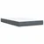 VIDAXL Box spring postelja z vzmetnico temno siv 120x190 cm žamet
