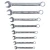 KS Tools set duplih okasto-viljuškastih ključeva, pod uglom 8-19mm, 8-delni 517.0048