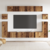 TV Jedinice Zidne 4 pcs Staro drvo Konstruirano drvo