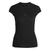 Adidas Ženska majica W Coq Tee Black JZ0278, Okrugli izrez, Crna