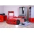 Hanah Home Dečiji krevet - auto Eko 120x60??x230cm Crni