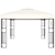 vidaXL Paviljon 3x4 m krem blago