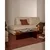 Rjava steklena mizica 60x120 cm Zaren – Kave Home