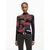 Desigual Pas HEART črna