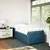 Vidaxl Box spring postelja z vzmetnico temno moder 90x190 cm žamet