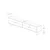 Hanah Home TV komoda Paris, 160 cm, orah / travertin