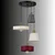 Opviq luster Novella 20905-A-SET-T-50, 4 × E27, višebojni