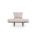 ATELIER DEL SOFA Fotelja Nitta Single Cream