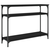 Konzolni stol crni 100 x 29 x 75 cm od konstruiranog drva