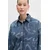 HUGO Jeans srajca Garesa_4_B 50553558 Modra Oversize