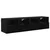 TV zidni ormari Zidne 2 pcs Crni hrast 60 x 30 x 30 cm