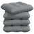 Jastučići za sjedenje 4 pcs Svijetlo siva 40 x 40 x 12 cm