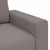vidaXL Trosed kavč taupe 220x77x82 cm blago