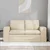 Vidaxl Kavč krema 162 x 80 x 82 cm blago