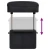 Naslon za ruke za automobil crni 23 x 8 x (30 - 38) cm ABS