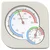 Vidaxl Termo higrometer Bela 7,5 x 7,5 x 1,2 cm ABS