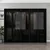 Hanah home Ormar Kale 225x210x52cm Crni