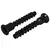 Šestarasti vijak s čepom 2 pcs Crna 7 x 40 mm Željezo