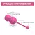 Vaginalne kroglice Magic Motion - Smart Kegel Master, roza