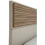 Xora POSTELJA 120 cm x 200 cm , leseni material barve hrasta, bež