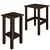 Hanah Home Set stočića, 2 komada, Braon