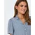 ONLY Dolga srajca  moder denim