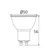Braytron LED sijalica BRY-PREMIUM-6W-GU10-38D-DIM-3000K