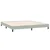 Box Spring krevet bez madracem svijetlo sivi 200x210 cm baršun