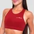 GymBeam Ignite Sports Bra Dark Red