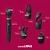 SuperLove Deluxe Massage Wand Kit with 4 Attachments & LED Display Black