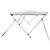 Tenda bimini s 4 luka i bočnim stijenkama 243x(200-213)x137 cm