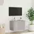 Zidni TV ormarić s LED svjetlima boja hrasta 60x35x41 cm