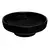 Lavabo nadgradni VITRA Water jewles O40cm crni