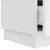 TV ormar s ladicama Bijela visokog sjaja 147 x 34,5 x 27 cm