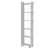 Hanah Home Polica 46,8x170x21,7cm Bela