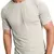 GymBeam Men‘s Pulse X  Running T-shirt Gray