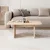 Hanah Home klub sto Pietra, 100 cm, hrast Pusula