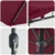 Vrtni suncobran Bordeaux Crvena 385 x 209 x 244 cm
