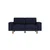 ATELIER DEL SOFA 2-Seat Sofa Sparrow 2 Night Blue Walnut