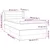 Vidaxl Box spring postelja z vzmetnico temno siva 80x200 cm blago