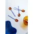 Komplet žličk &k amsterdam Spoon Duet Amber 4-pack
