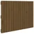 Vidaxl vidaXL Vzglavje postelje 95,5x3x60 cm borov les