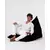 Atelier del Sofa Lazy bag Crni