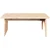 Kava Stol Prirodna 80 x 50 x 31 cm Masivna borovina