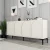 Hanah Home Komoda Lyon 79 Krem-Crna