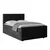 Livetastic BOXSPRING POSTELJA 140 cm  x 200 cm , les, kovina, umetna masa, tekstil črna