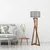 Opviq 534LUN2161 Podna lampa, Siva