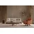 ATELIER DEL SOFA Sofa sa 3 sedišta Hera Cream Black