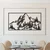 Rustic Mountain VNT017 vintage dekorativni metalni zidni dodatak