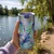 QUOKKA Nerjaveča termo skodelica Quokka Boost Blue Irises – 400 ml, 41373